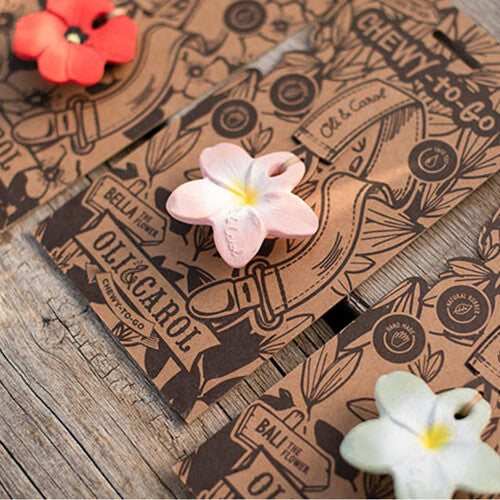 oli & carol bijtspeeltje bella bloem | L-CHEWY-FLOWER-PINK | 6
