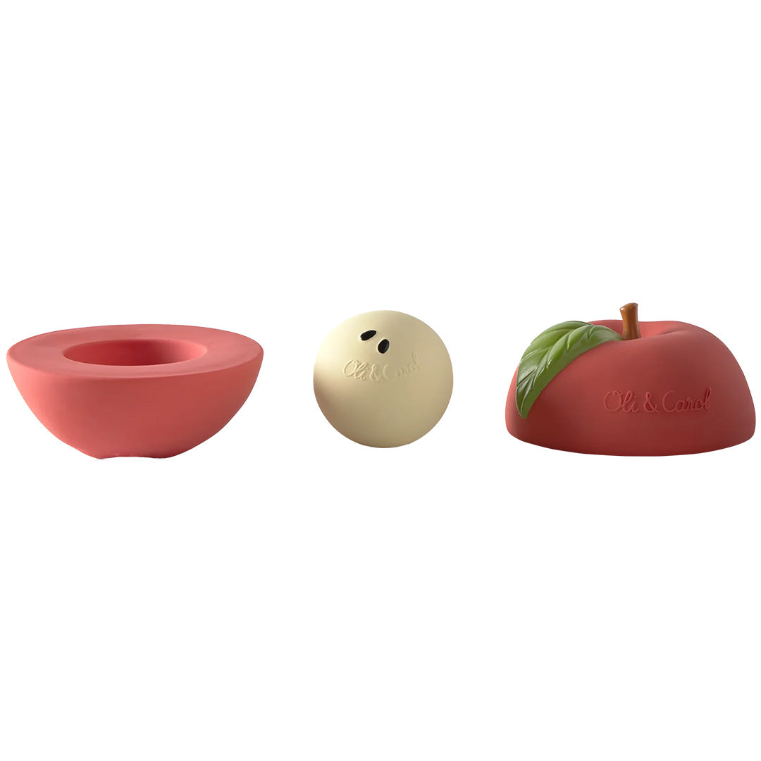 oli & carol 3-in-1 speelbal appel | L-PUZZLE-BOX-APPLE | 14
