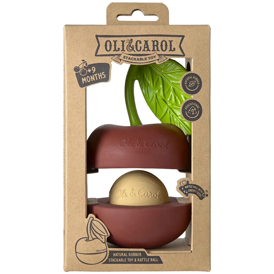 oli & carol 3-in-1 speelbal kers | L-PUZZLE-BOX-CHERRY | 5
