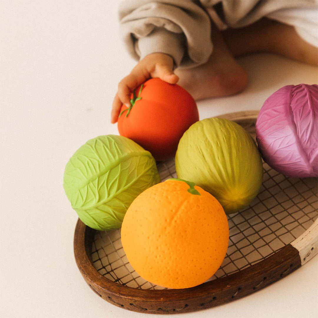 oli & carol sensorische speelbal meloen | L-BALL-MELON | 3