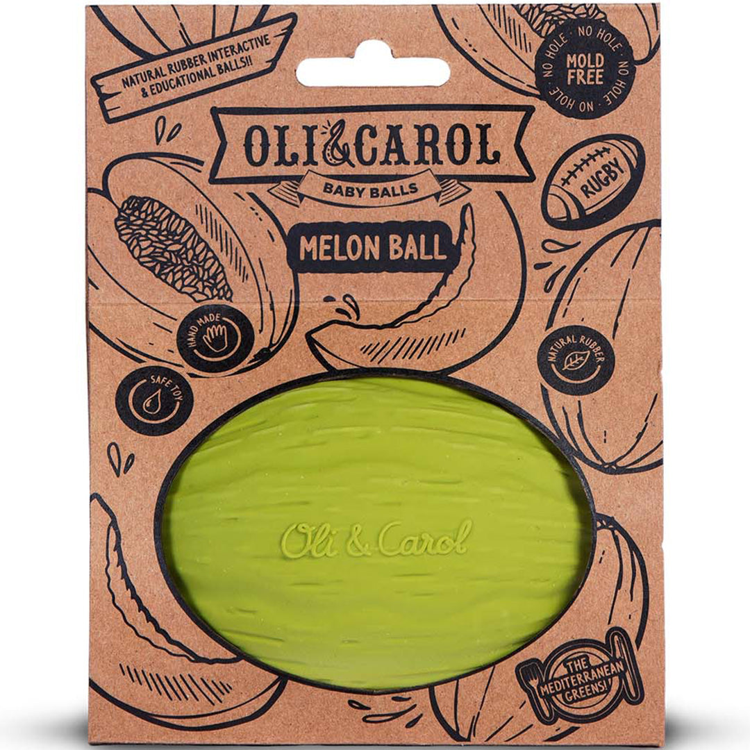 oli & carol sensorische speelbal meloen | L-BALL-MELON | 4