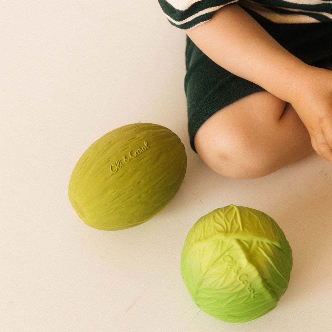 oli & carol sensorische speelbal meloen | L-BALL-MELON | 5