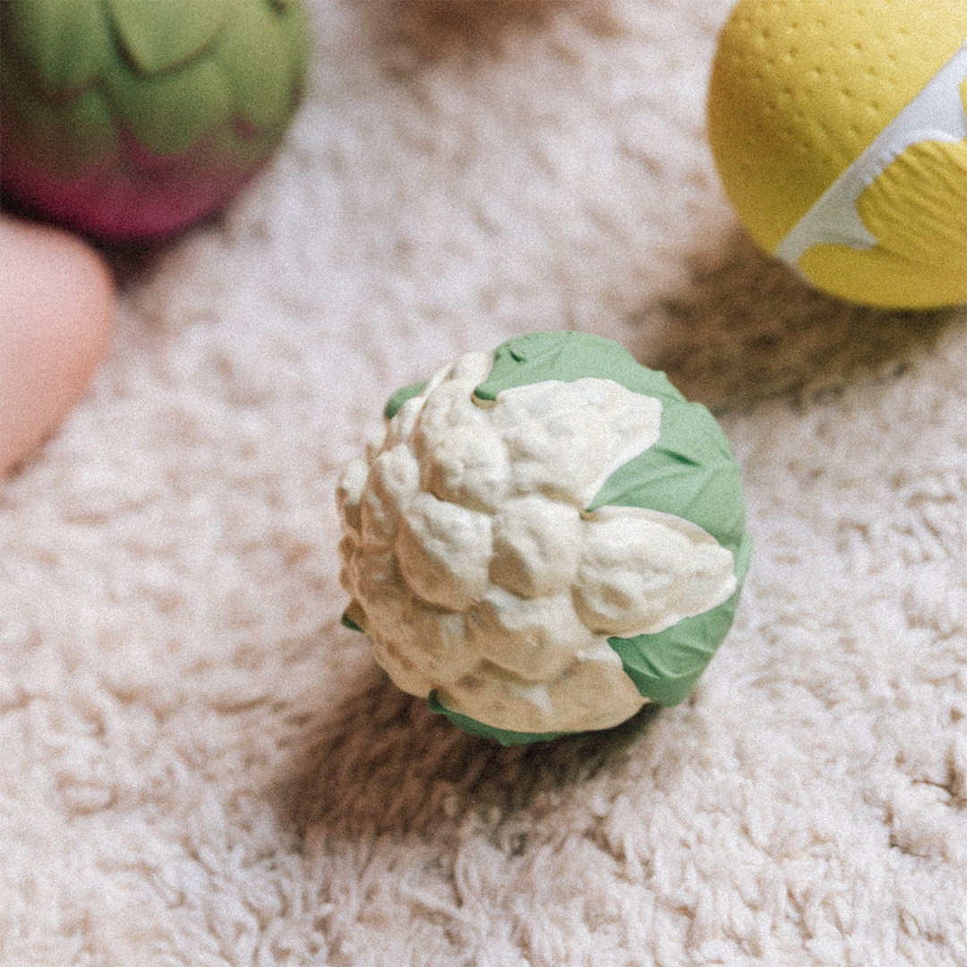 oli & carol sensorische speelballen groenten - 3st | L-BABY-BALL-VEGGIES | 5