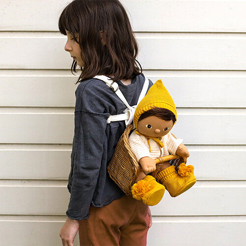 olli ella dinkum dolls poppenfietsmandje bring-me | OEKTOY-DBK-NA-O | 2