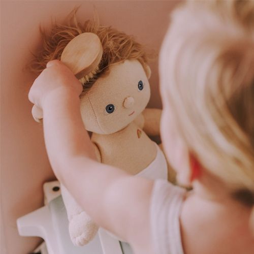 olli ella dinkum dolls poppenhaarborstel | OEKTOY-DKB-NA-O | 8