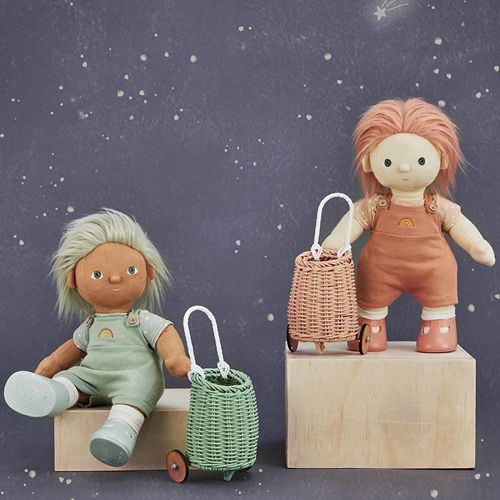 olli ella dinkum dolls poppenluggy mint  | OEKBAS-LUG-MI-S | 2