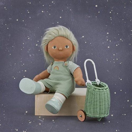 olli ella dinkum dolls poppenluggy mint  | OEKBAS-LUG-MI-S | 3