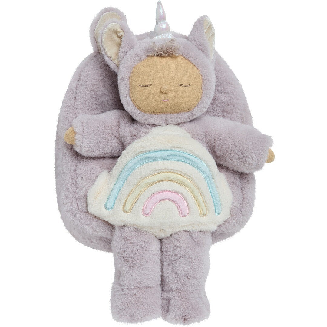 olli ella kleuterrugzak hopalong unicorn - lila | OEKBAG-DIN-LI-P | 0