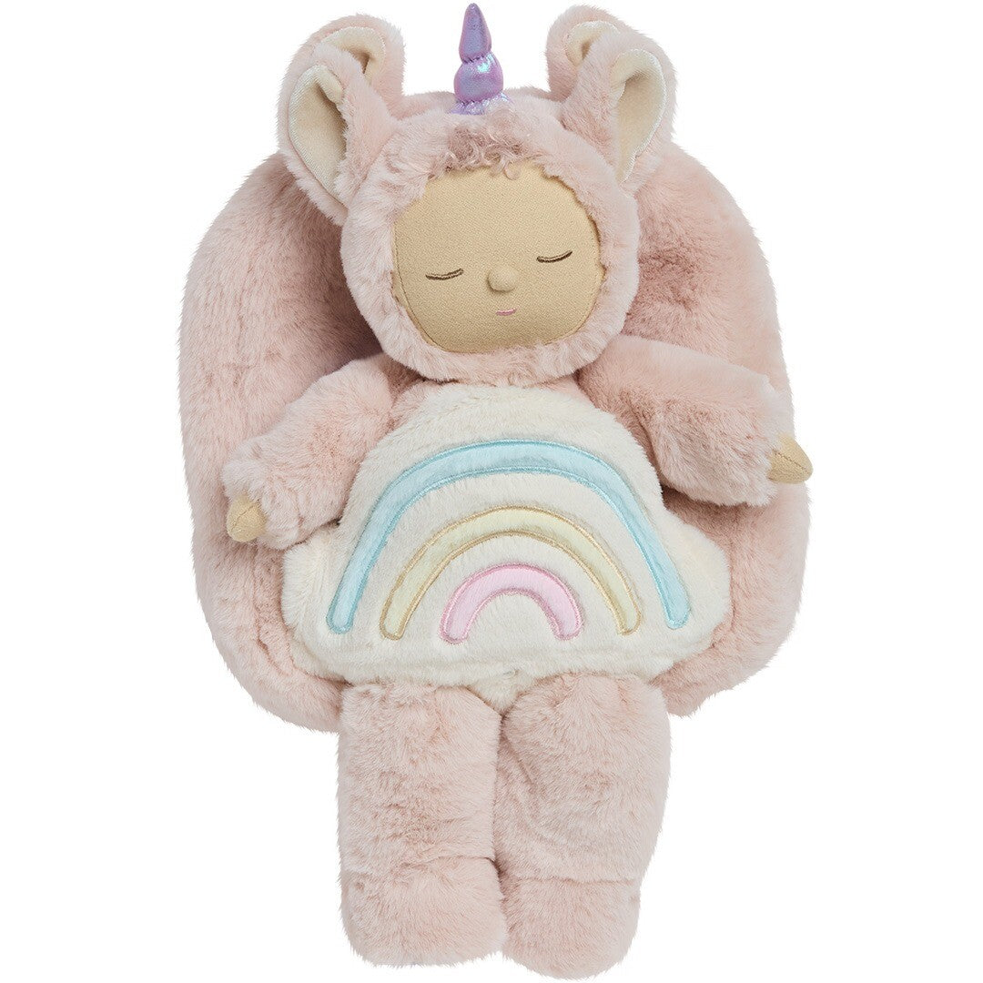 olli ella kleuterrugzak hopalong unicorn - pink - 26 cm | OEKBAG-DIN-PI-P | 0