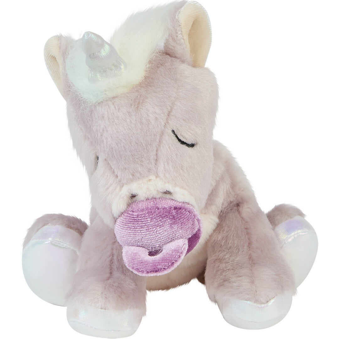 olli ella knuffeleenhoorn binky baby unicorn - glitter - 16 cm | OEKANI-UNI-LI-P | 0