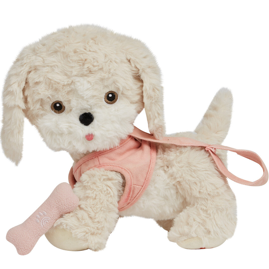 olli ella knuffelhond dinkum dog - cookie | OEKTOY-DDG-CK-O | 0