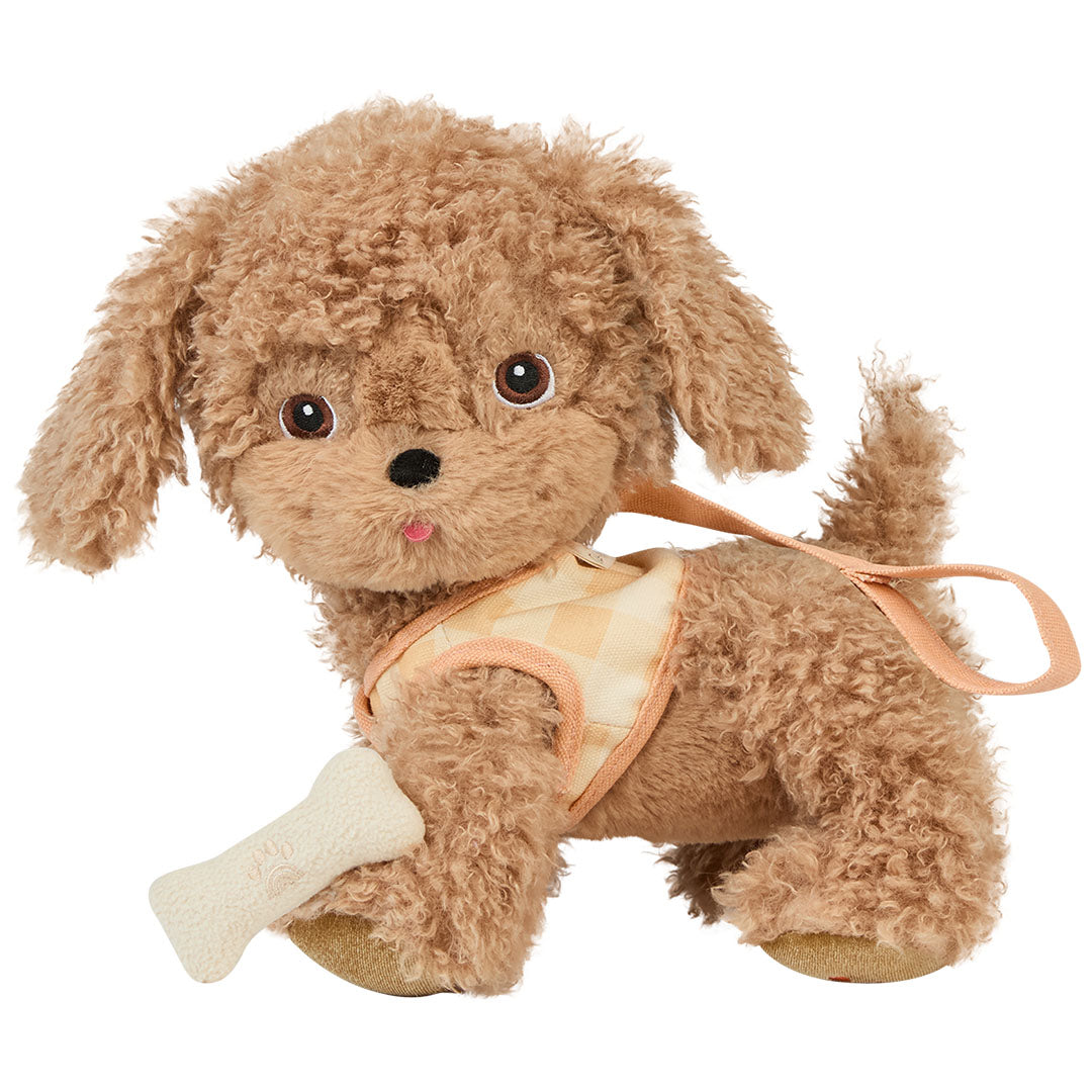 olli ella knuffelhond dinkum dog goldie - gold | OEKDIN-DIN-GO-E | 0