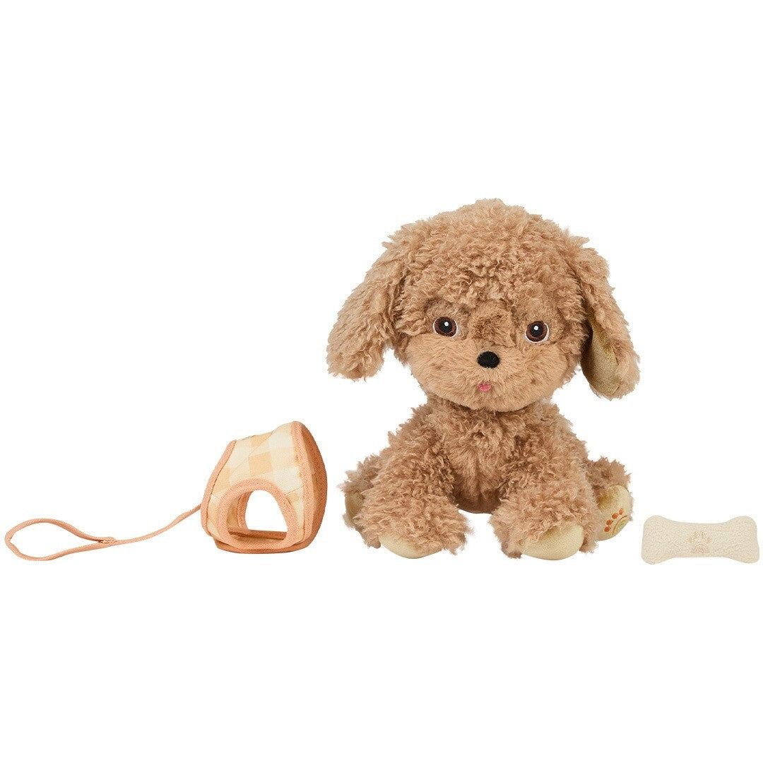 olli ella knuffelhond dinkum dog goldie - gold | OEKDIN-DIN-GO-E | 5