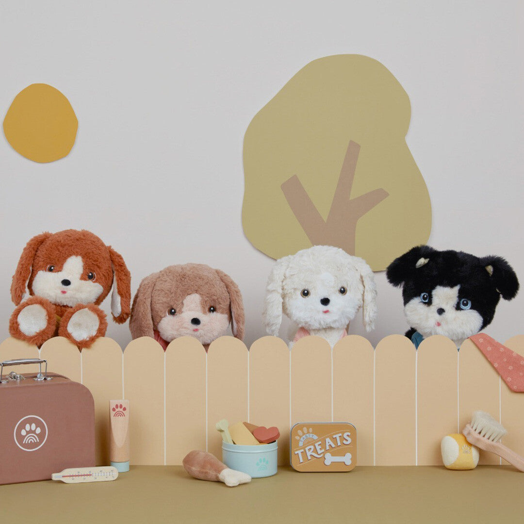 olli ella knuffelhond dinkum dog - lucky | OEKTOY-DDG-LK-O | 1