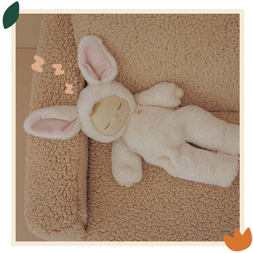 olli ella lappenpop cozy dinkum doll - bunny moppet - 32 cm | OEKTOY-CDD-BU-O | 1