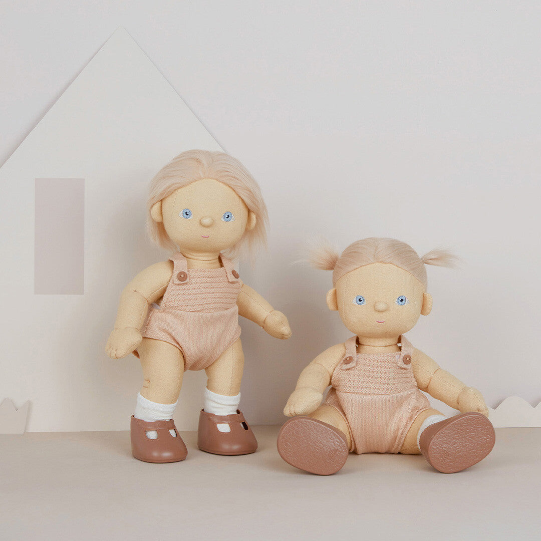 olli ella lappenpop dinkum doll - petal - 35 cm | OEKTOY-DKD-PT-O  | 5