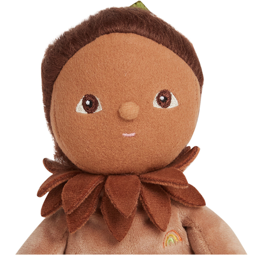 olli ella lappenpop dinky dinkum doll - allie acorn - 22 cm  | OEKTOY-DKW-AA-O | 1