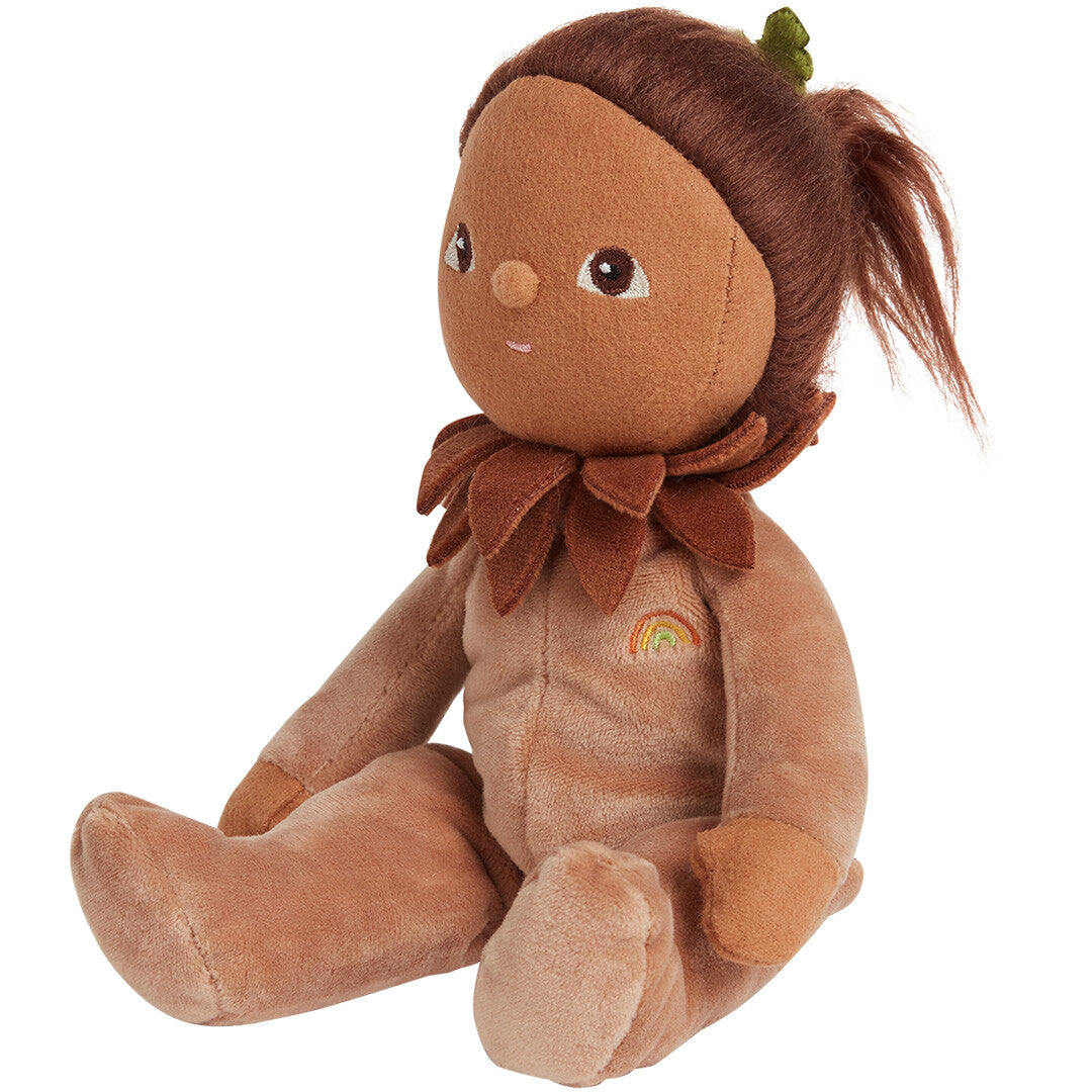 olli ella lappenpop dinky dinkum doll - allie acorn - 22 cm  | OEKTOY-DKW-AA-O | 2