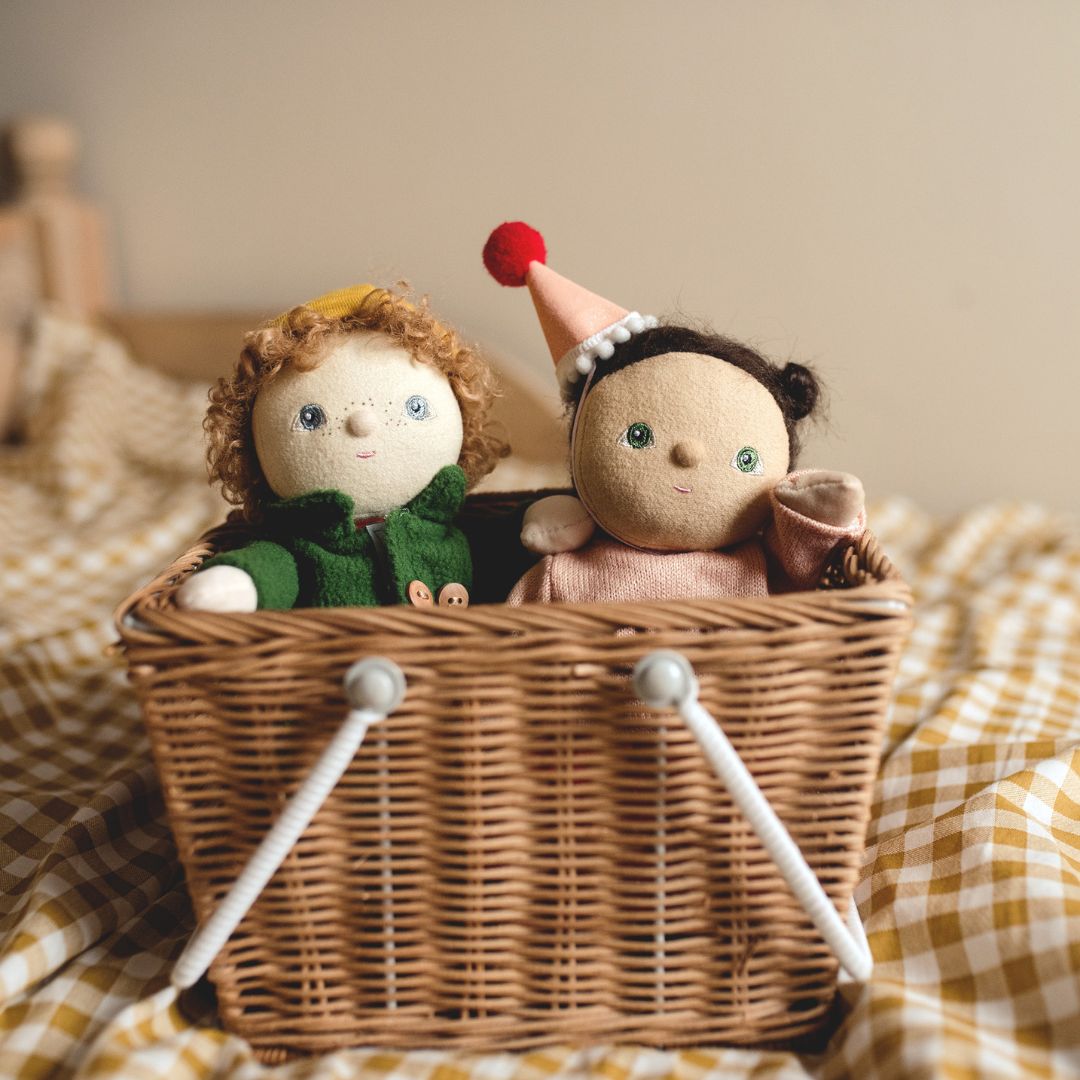 olli ella lappenpop dinky dinkum doll - dress me - sophie - 22 cm | OETDDA-DRE-TW-P | 2