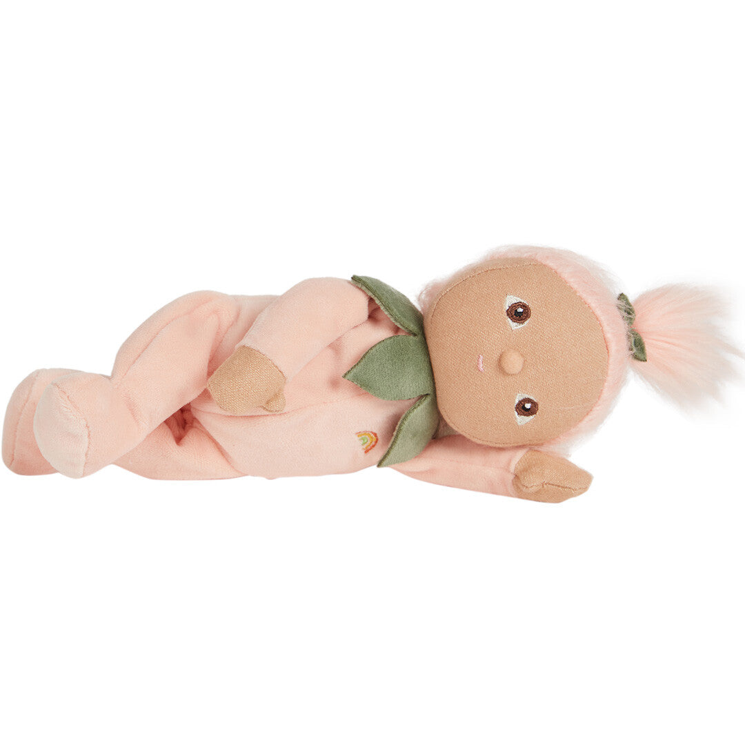 olli ella lappenpop dinky dinkum doll - peggy peach - 22 cm  | OEKTOY-DKY-PP-O | 2