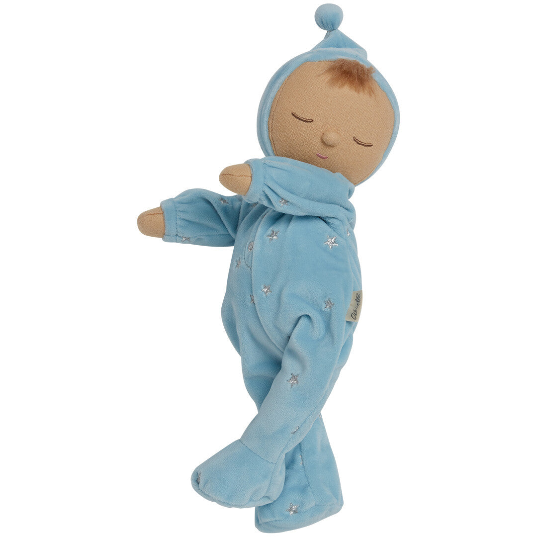 olli ella lappenpop dozy dinkum doll met muziek - leo - 32 cm | OEKTOY-LDZ-LE-O | 3