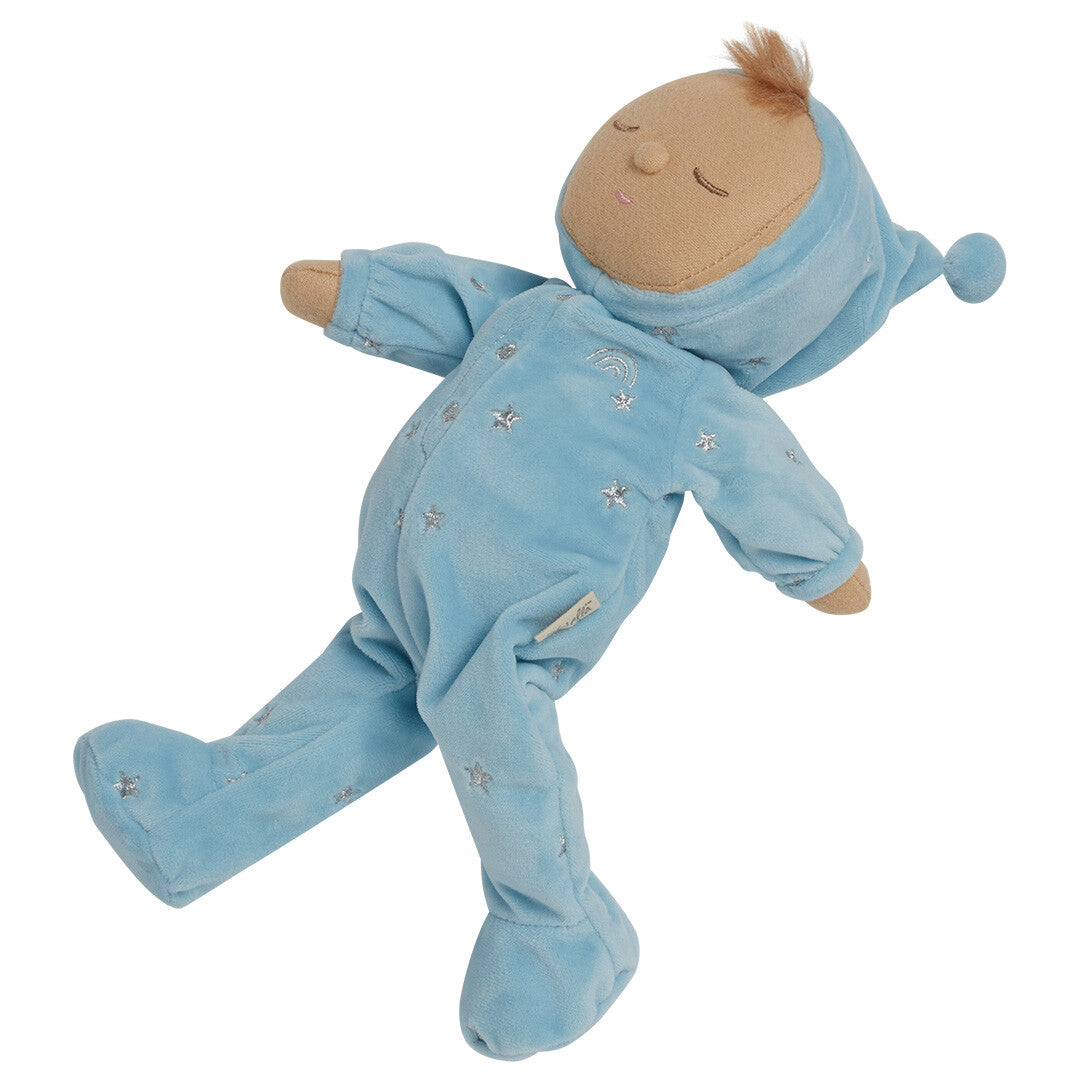 olli ella lappenpop dozy dinkum doll met muziek - leo - 32 cm | OEKTOY-LDZ-LE-O | 4