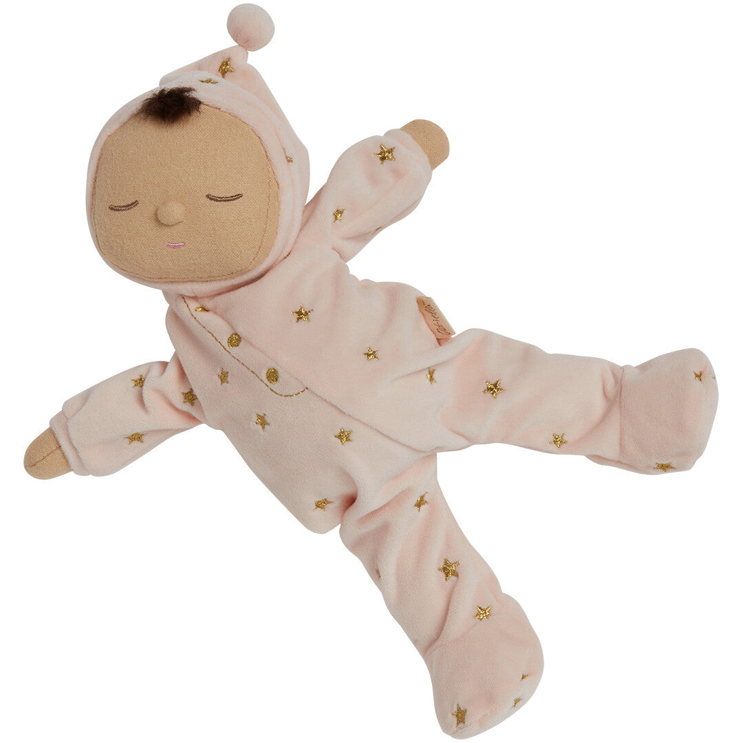 olli ella lappenpop dozy dinkum doll met muziek - luna - 32 cm | OEKTOY-LDZ-LU-O | 3
