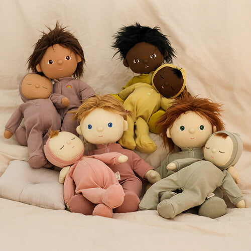 olli ella lappenpop dozy dinkum doll - moppet - 32 cm | OEKTOY-DDZ-MOP-O | 10