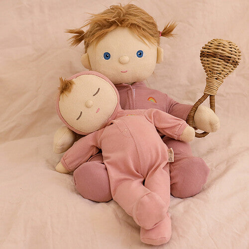 olli ella lappenpop dozy dinkum doll - moppet - 32 cm | OEKTOY-DDZ-MOP-O | 5