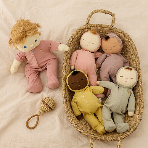 olli ella lappenpop dozy dinkum doll - moppet - 32 cm | OEKTOY-DDZ-MOP-O | 8