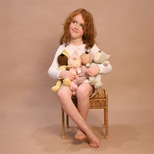 olli ella lappenpop dozy dinkum doll - pickle - 32 cm | OEKTOY-DDZ-PKL-O | 13