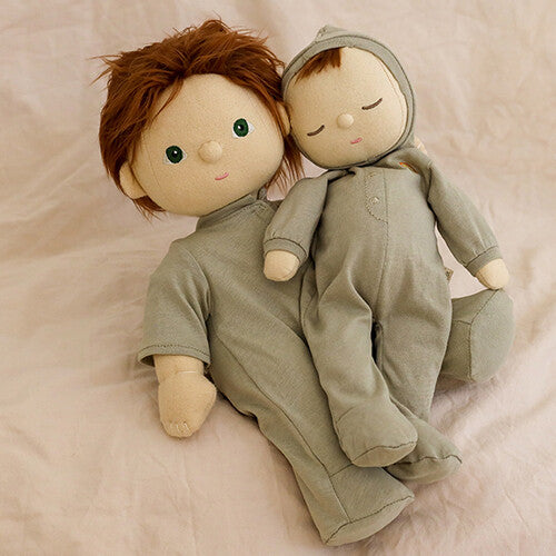 olli ella lappenpop dozy dinkum doll - pickle - 32 cm | OEKTOY-DDZ-PKL-O | 3