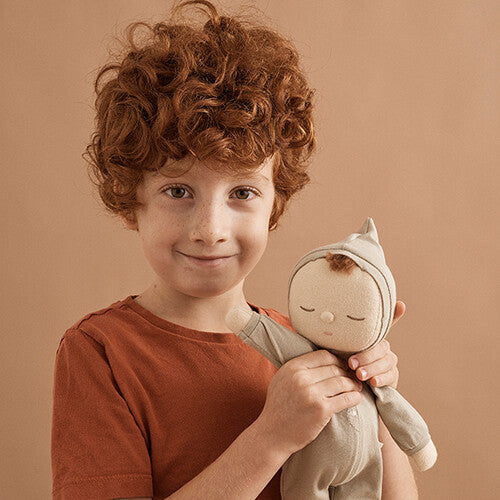 olli ella lappenpop dozy dinkum doll - pickle - 32 cm | OEKTOY-DDZ-PKL-O | 7