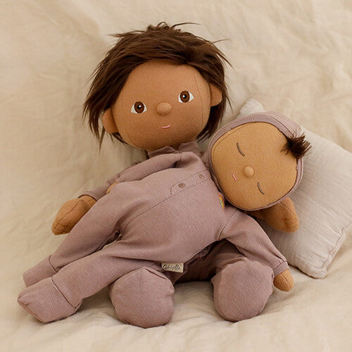 olli ella lappenpop dozy dinkum doll - pip - 32 cm  | OEKTOY-DDZ-PIP-O | 7
