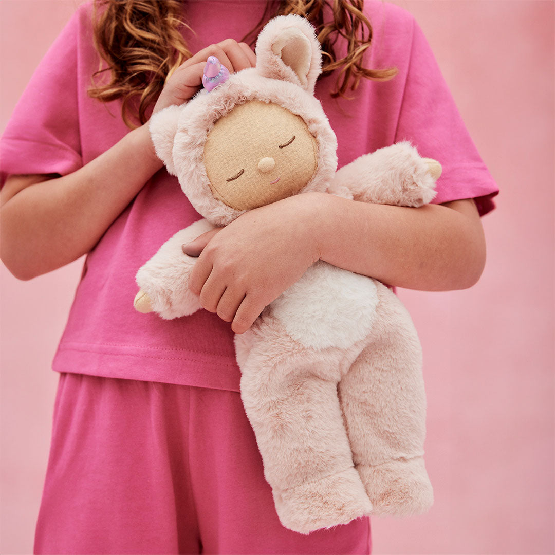 olli ella lappenpop eenhoorn cozy dinkum doll - sugarpie - 32 cm | OEKCOZ-COZ-PI-O | 1