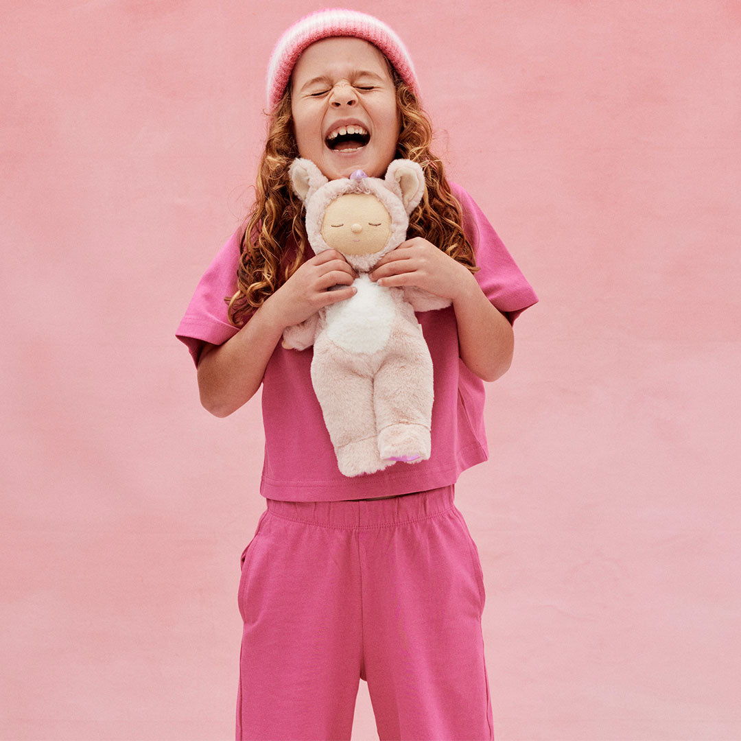 olli ella lappenpop eenhoorn cozy dinkum doll - sugarpie - 32 cm | OEKCOZ-COZ-PI-O | 2
