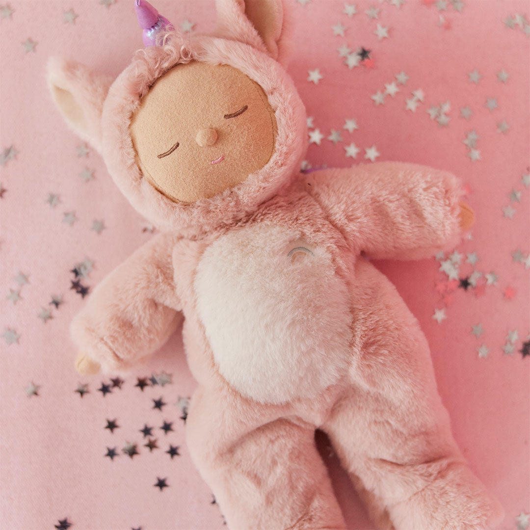 olli ella lappenpop eenhoorn cozy dinkum doll - sugarpie - 32 cm | OEKCOZ-COZ-PI-O | 5