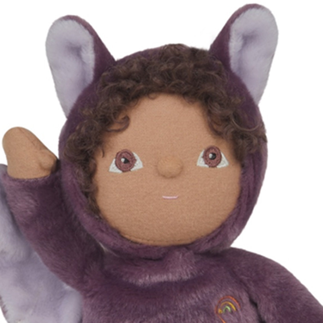 olli ella lappenpop dinky dinkum doll - bowie bat purple - 22 cm | 4