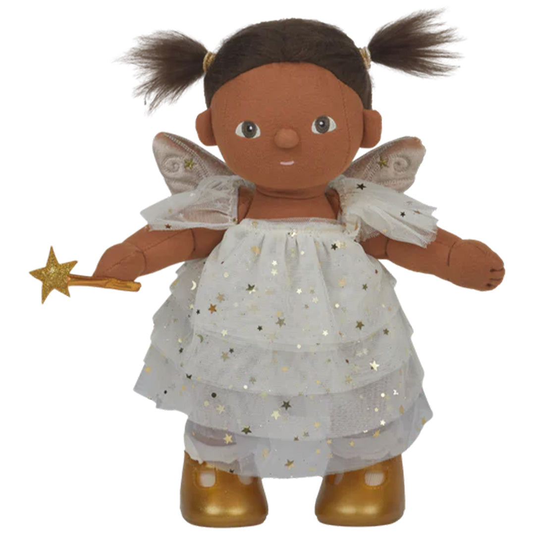 olli ella poupée de chiffon dream dinkum doll - fairy freya pearl - 35 cm