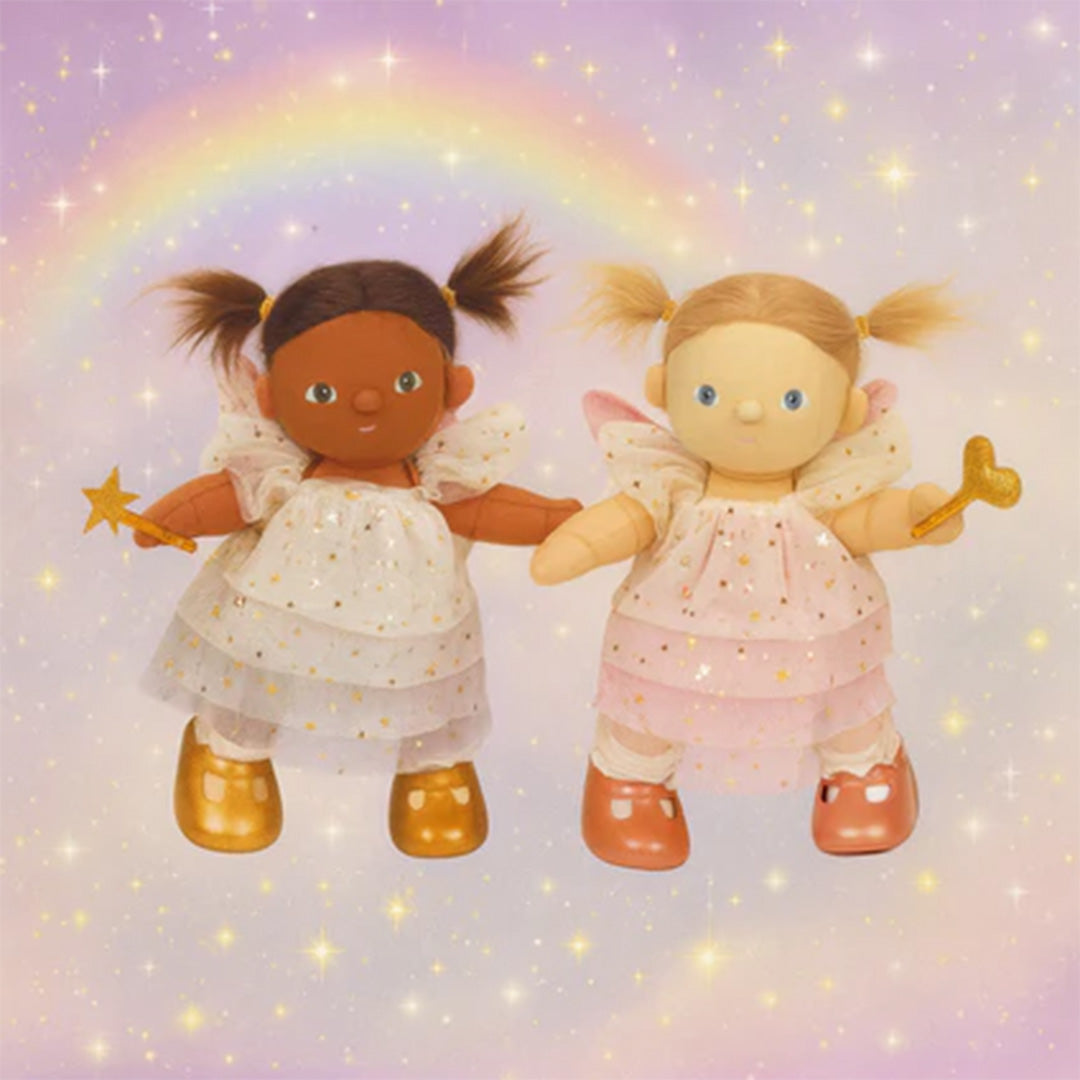 olli ella poupée de chiffon dream dinkum doll - fairy freya pearl - 35 cm