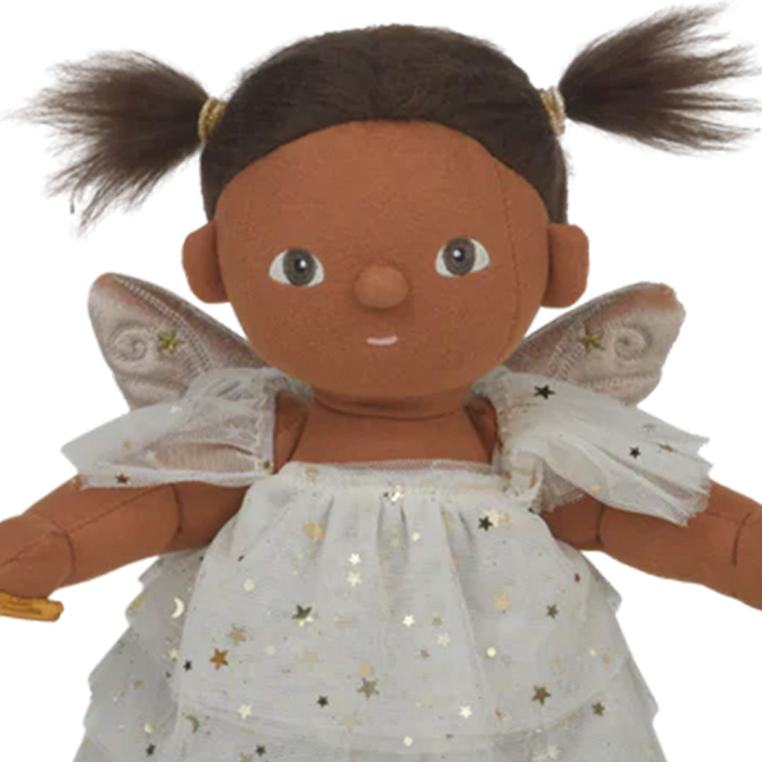 olli ella poupée de chiffon dream dinkum doll - fairy freya pearl - 35 cm