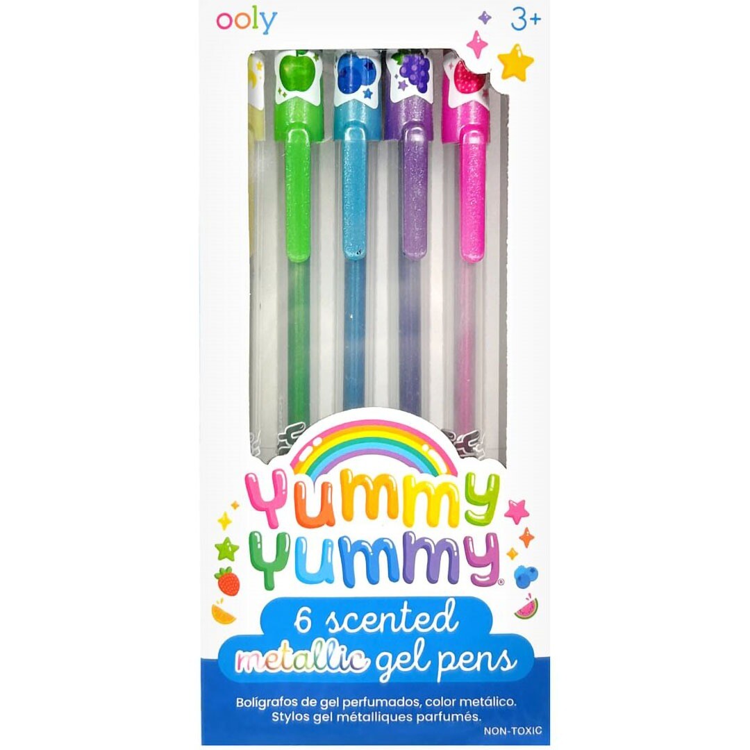 ooly geurende gelpennen yummy yummy metallic - 6st | 02.132-164 | 0