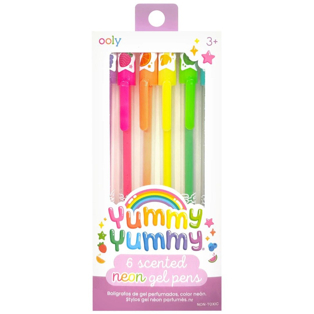 ooly geurende gelpennen yummy yummy neon - 6st | 02.132-163 | 0