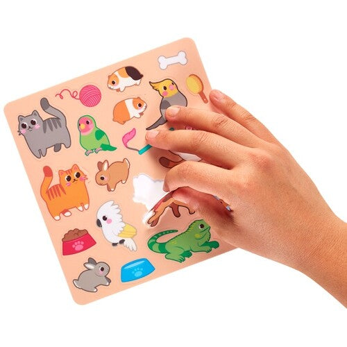ooly herbruikbare stickerspelletjes - huisdieren | 02.172-007 | 4