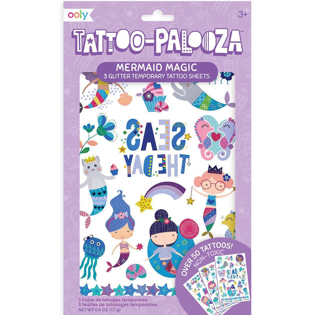 ooly kindertattoos zeemeerminnen | 02.176-005 | 0
