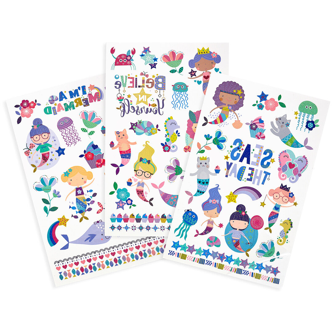 ooly kindertattoos zeemeerminnen | 02.176-005 | 1