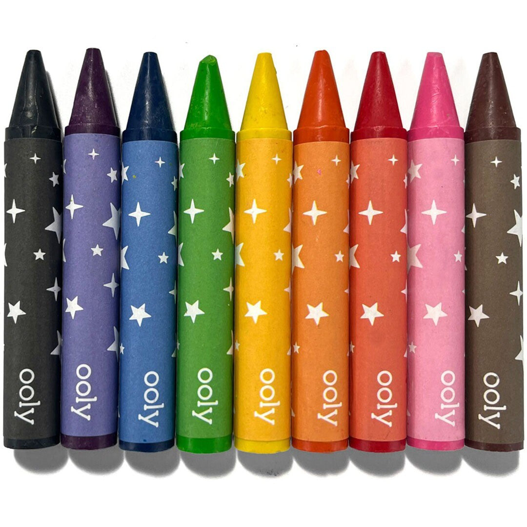 ooly kleurboek met waskrijtjes unicorn pals - 9st | 02.138-026 | 2