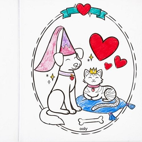 ooly kleurboek prinsessen & feeën  | 02.118-221 | 1