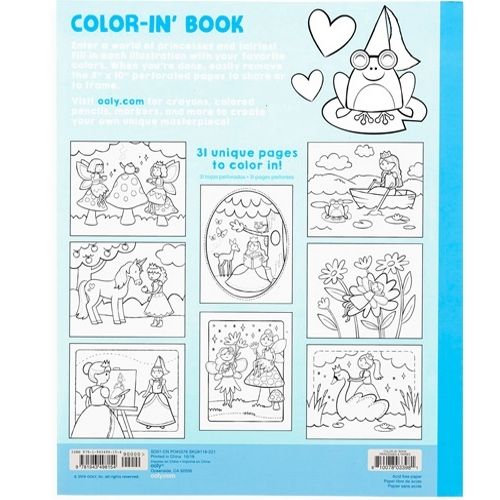 ooly kleurboek prinsessen & feeën  | 02.118-221 | 3