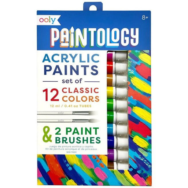 ooly paintology acrylverf - classic colors - 12st | 02.126-028 | 0